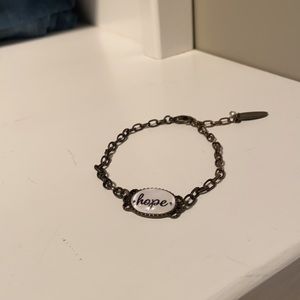 Hope bracelet by Plunder